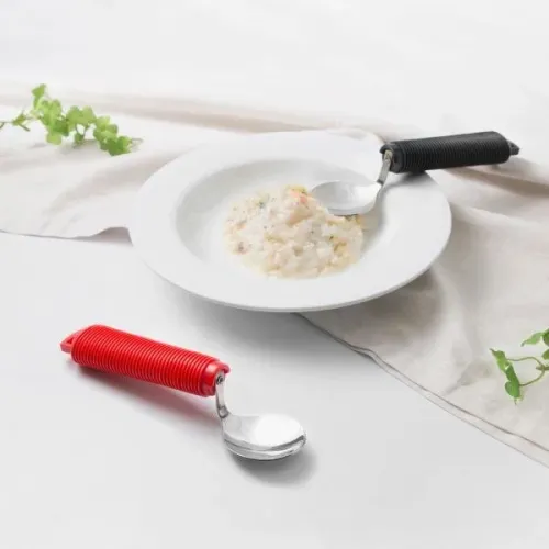 Ergonomická otočná lžíce HA 4299—Černá barva