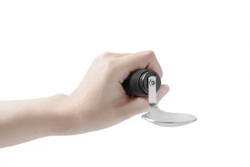 Ergonomická otočná lžíce HA 4299—Černá barva