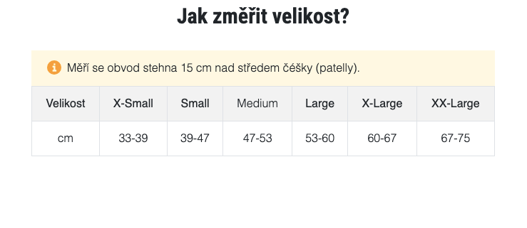 Ortéza kolenní PLAYMAKER Xpert—Velikost L