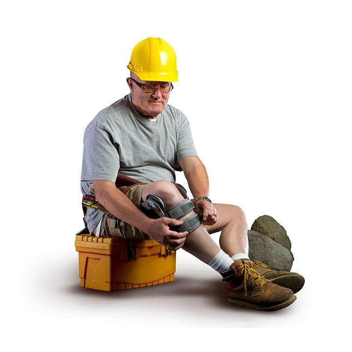 Ortéza kolenní OA ADJUSTER 3 - VALGUS - lateral X—Velikost M, Pravá