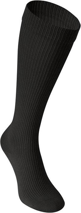 Lýtkové punčochy PHLEBO 360 COTTON TRAVEL II.KT—Velikost 4, barva černá, délka normal, se špicí