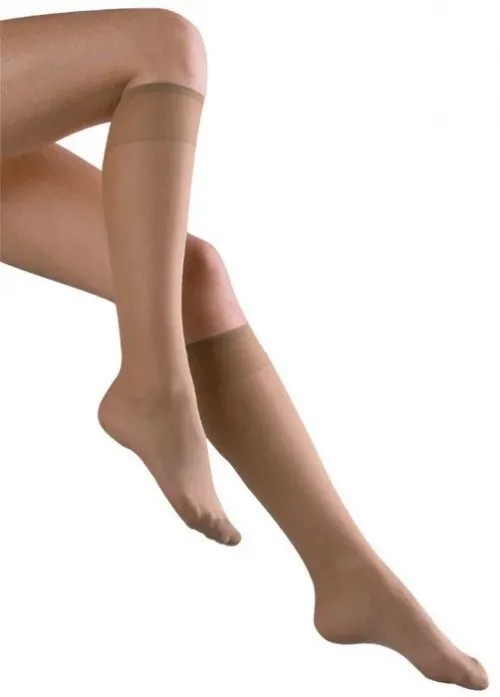 Lýtkové punčochy Avicenum PHLEBO 40—Velikost 1, barva natura, se špicí