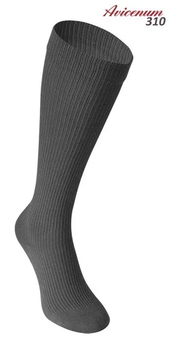 Lýtkové punčochy Avicenum PHLEBO 310—Velikost 1, barva anthracit, se špicí