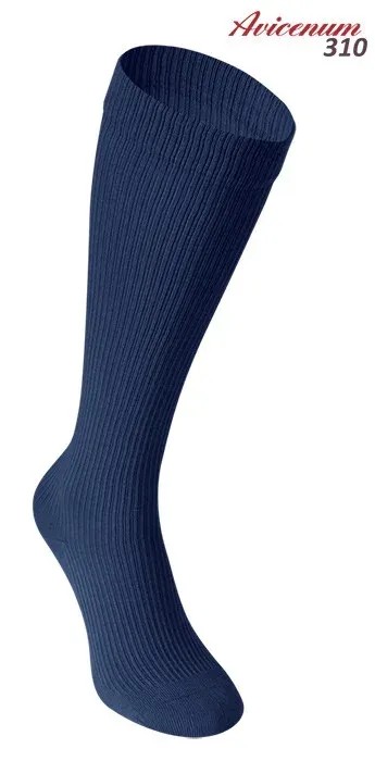 Lýtkové punčochy Avicenum PHLEBO 310—Velikost 4, barva modrá, se špicí