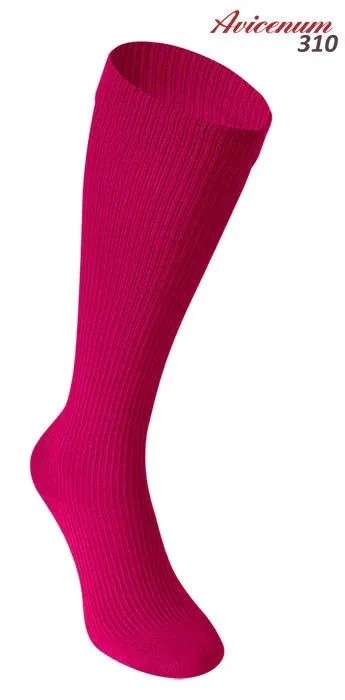 Lýtkové punčochy Avicenum PHLEBO 310—Velikost 1, barva růžová, se špicí