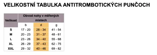 Lýtkové punčochy Avicenum PHLEBO ANTI-TROMBO—Velikost 5, barva bílá, se špicí