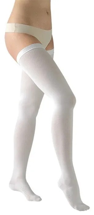 Stehenní punčochy Avicenum PHLEBO ANTI-TROMBO—Velikost 5, s lemem, se špicí