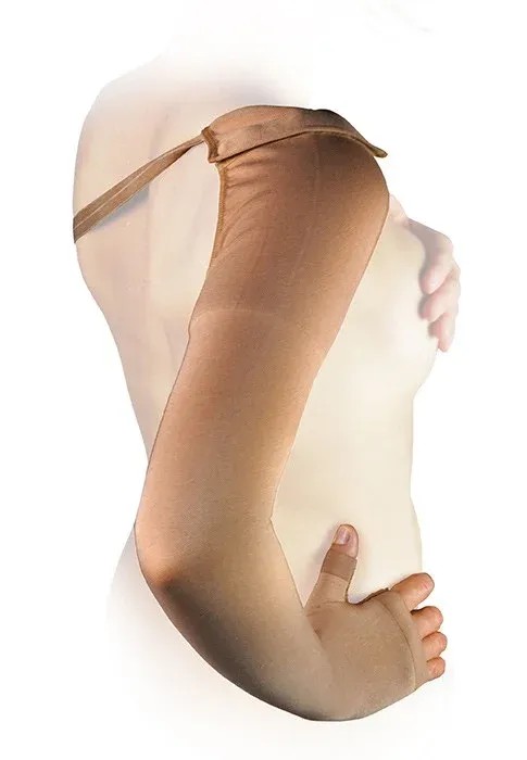 Pažní návlek Avicenum LYMPHO 360 II.KT—Velikost 3, barva natura, délka dlouhá