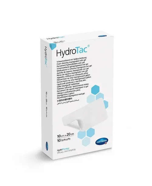 Krytí s hydrogelem HydroTac 10 ks—10 x 20 cm