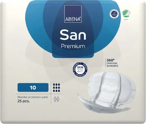 Abena San PREMIUM 10—Absorpční pleny, savost 2800ml, 25ks