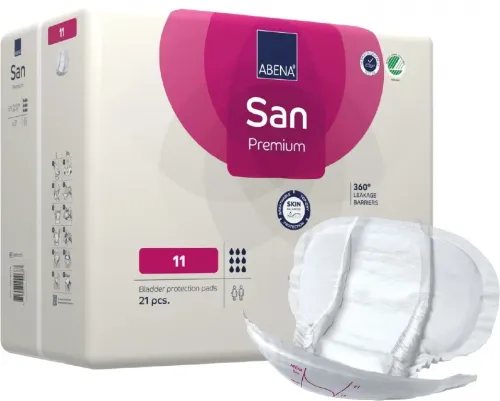 Abena San PREMIUM 11—Absorpční pleny, savost 3400ml, 21ks
