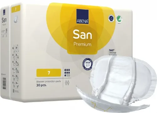 Abena San PREMIUM 7—Absorpční pleny, savost 2100ml, 30ks