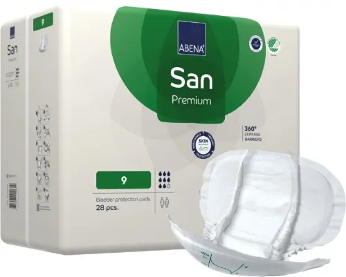Abena San PREMIUM 9—Absorpční pleny, savost 2400ml, 28ks