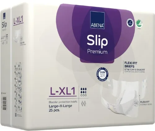 Abena Slip FLEXI FIT PREMIUM L-XL1—Absorpční kalhotky, boky 110-170 cm, savost 2300ml, 25ks
