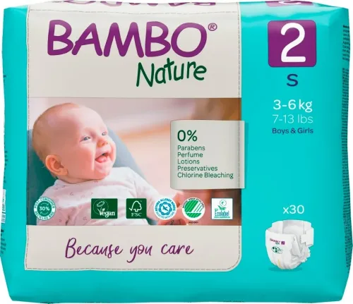 Bambo Nature 2, 3-6 kg—30ks