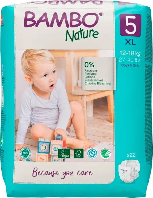 Bambo Nature 5, 12-18 kg—22ks