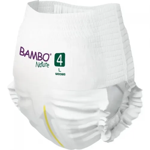 Bambo Nature PANTS 4 - Tall 7-12—Dvojité balení, 40ks