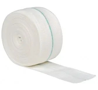 Hadicový obvaz s Dorlastanem, pružný—pro chodidla, ruce, běžné velikosti paží, nohy - zelený pruh