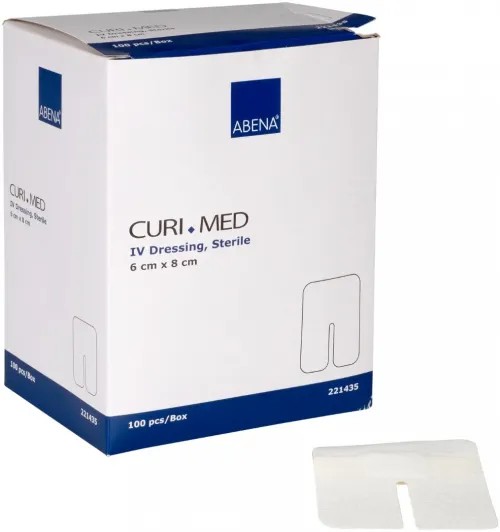 Náplast k fixaci kanyl,sterilní—6 x 8 cm,100 ks/ bal.