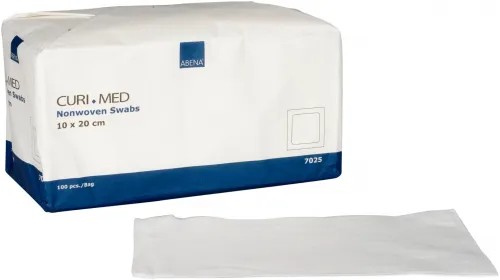 Kompresy z netkané textilie, nesterilní—10 x 20 cm, 100 ks/bal