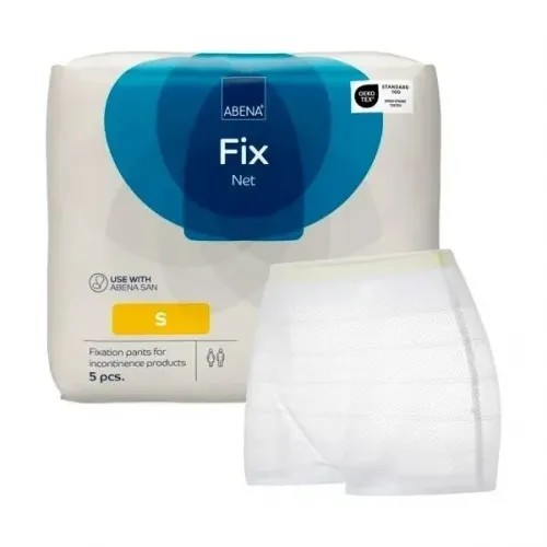 Abena FIX NET S—Fixační síťované kalhotky, boky 70-120 cm, 5ks