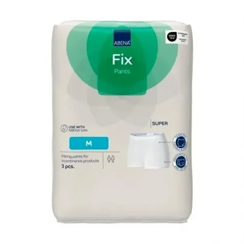 Abena FIX PANTS SUPER M—Fixační zesílené kalhotky s nohavičkami, boky 80-120 cm, 3ks