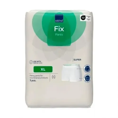 Abena FIX PANTS SUPER XL—Fixační zesílené kalhotky s nohavičkami, boky 95-145 cm, 3ks