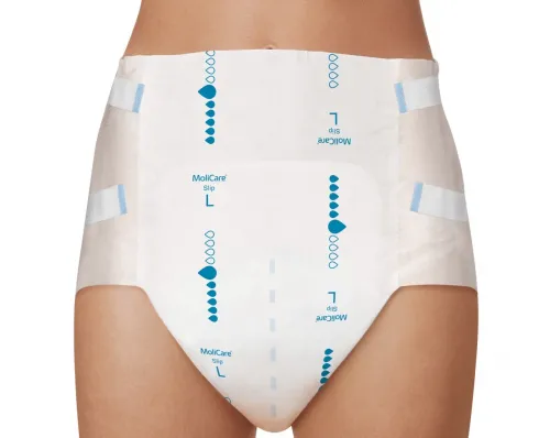 MoliCare Slip 6 kapek XL—Zalepovací kahlotky, boky 150-175 cm, savost 2532ml, 14ks