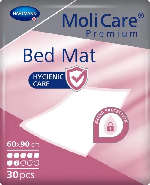 MoliCare Bed Mat 7 kapek 60x90 cm—Podložka absorpční 30 ks