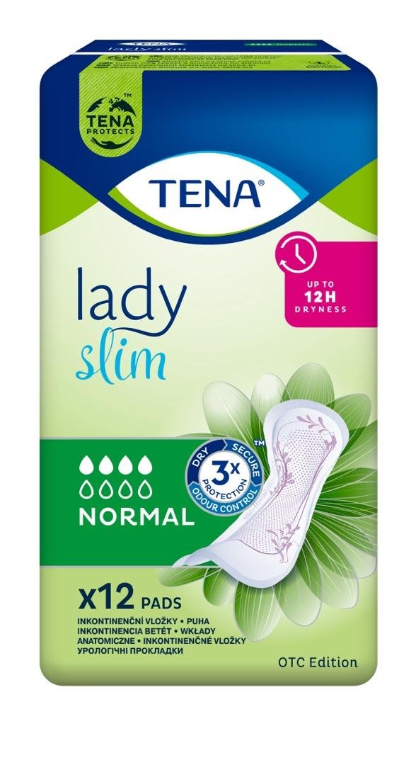 TENA Lady Slim Normal—Vložky absorbční 12 ks