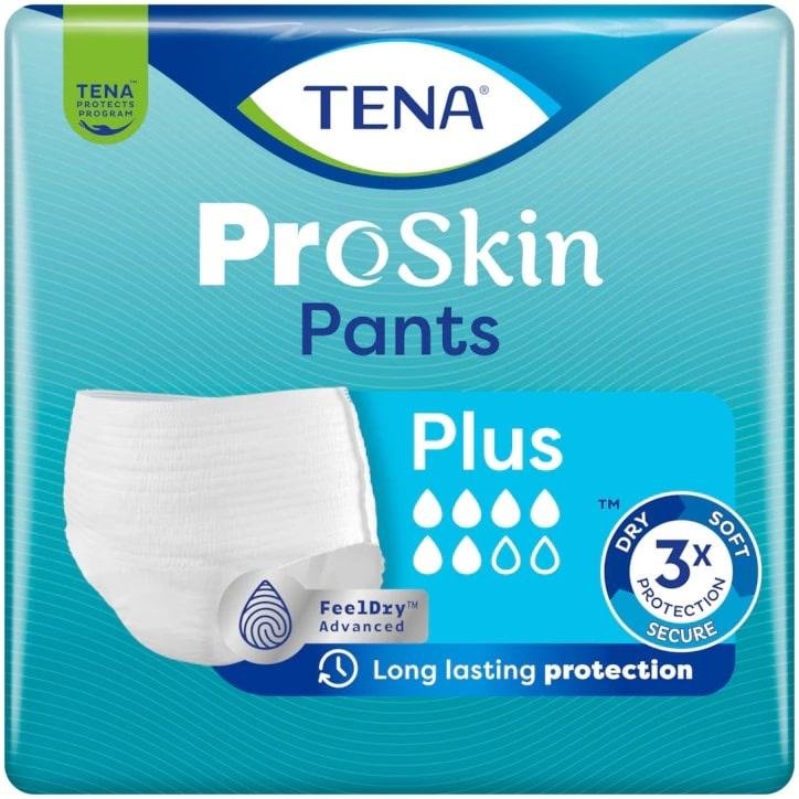 TENA Pants Plus M—Kalhotky absorpční natahovací 14ks