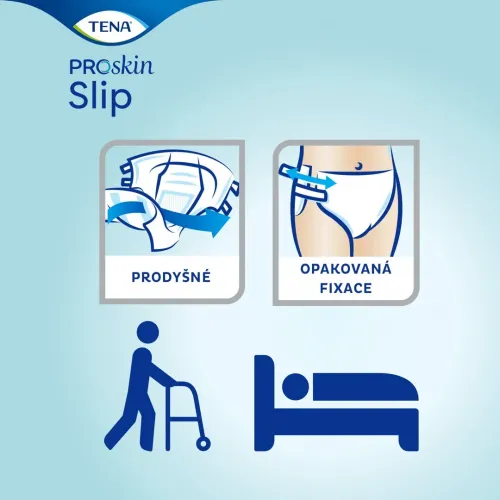 TENA Slip Plus XL—Kalhotky absorpční zalepovací 30 ks