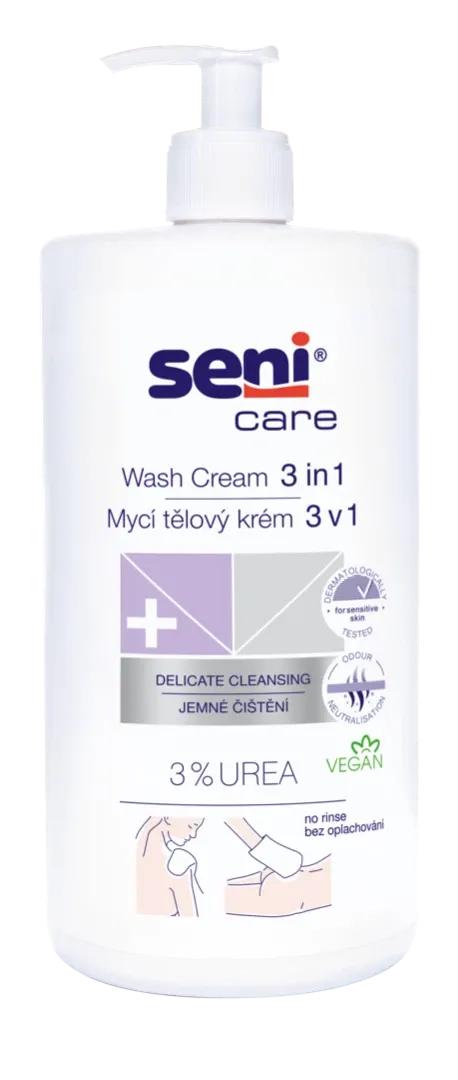 Seni Care Mycí tělový krém 3v1—1000ml