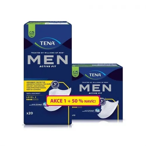 TENA Men Level 2 + 50% NAVÍC—30ks