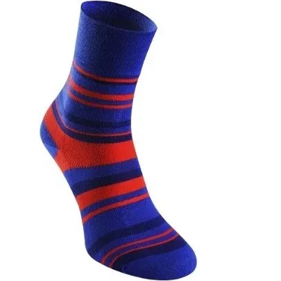 Bavlněné ponožky Avicenum DiaFit CLASSIC—Velikost 39-42, barva modrá-červená