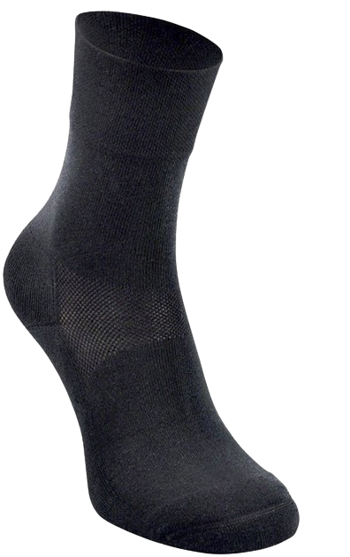 Zateplené bavlněné ponožky Avicenum DiaFit PREMIUM—Velikost 39-42, barva černá