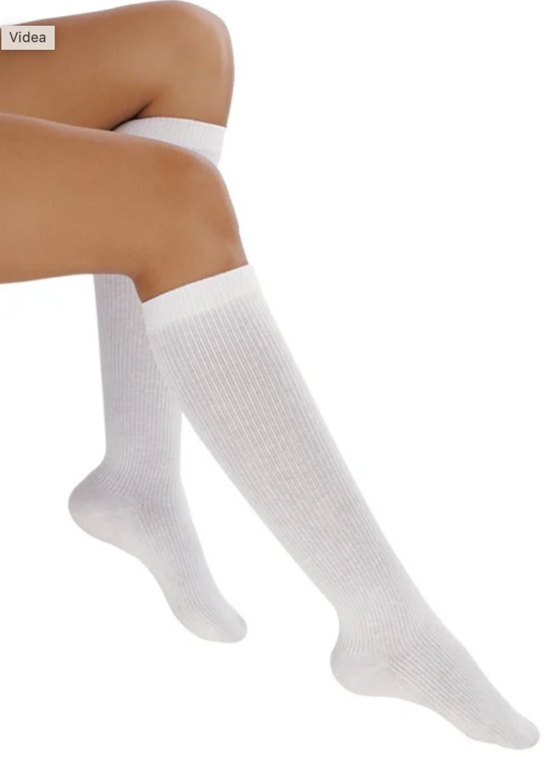 Lýtkové punčochy PHLEBO 360 COTTON TRAVEL II.KT—Velikost 5, barva bronz, délka normal, se špicí