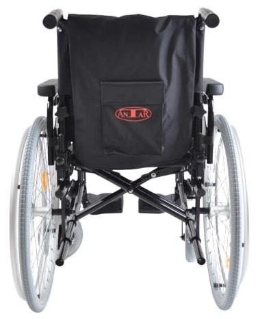 Odlehčený mechanický vozík AT52302—Šířka sedačky 43cm