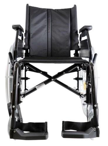 Odlehčený mechanický vozík AT52302—Šířka sedačky 43cm