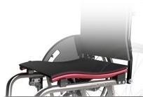 Odlehčený mechanický vozík S-ERGO 125—Šířka sedačky 51cm