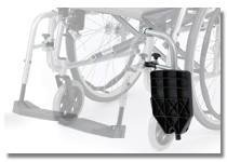 Odlehčený mechanický vozík S-ERGO 125—Šířka sedačky 51cm