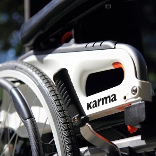 Mechanický odlehčený vozík FLEXX KM-8022—Šířka sedačky 46cm