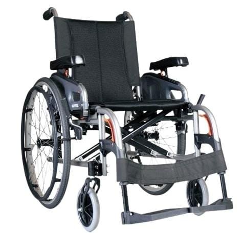 Mechanický odlehčený vozík FLEXX KM-8022—Šířka sedačky 49cm