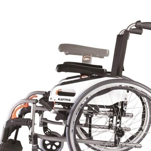 Mechanický odlehčený vozík FLEXX KM-8022—Šířka sedačky 49cm