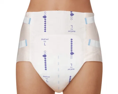 MoliCare Slip 8 kapek L—Zalepovací kalhotky, boky 120-150cm, savost 3020ml, 30ks