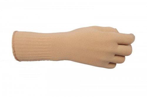 Prstová rukavice DEONA GARDE II.KT - PRAVÁ—Se standardním lemem, barva tělová, velikost 2