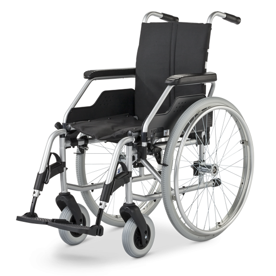 Odlehčený invalidní vozík Meyra Format 3.940—Šířka sedu 38cm