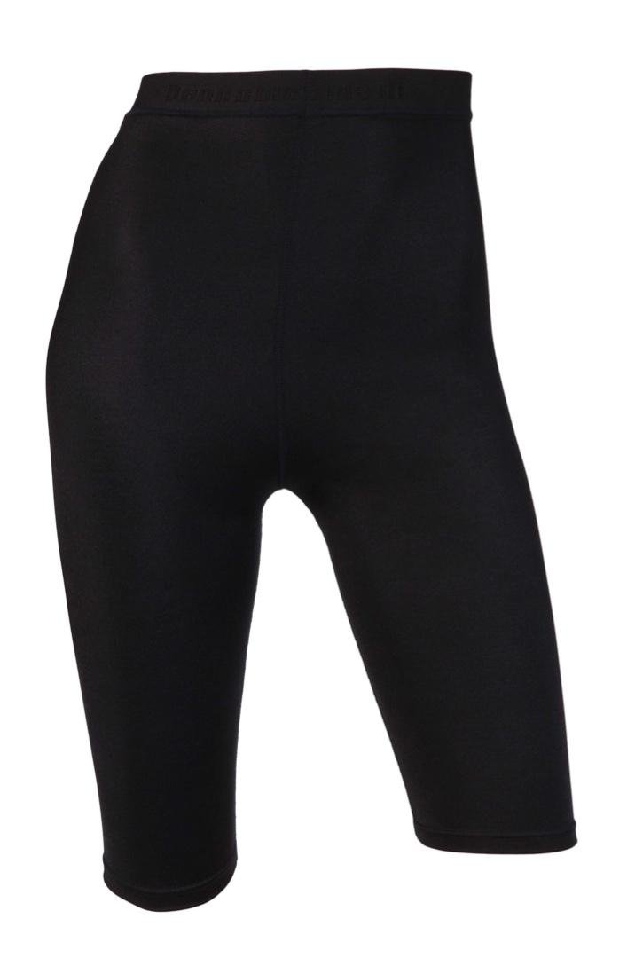 Kompresivní bandáž DEONA ACTIVE WARM I.KT—S počesem, v provedení nad kolena, barva černá, velikost XXL