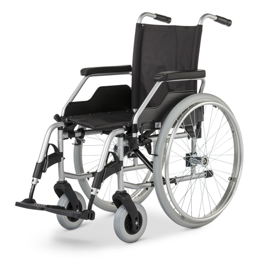 Mechanický invalidní vozík 9.050 BUDGET—Šířka sedu 48cm