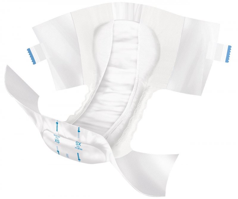 MoliCare Slip 6 kapek XS—Zalepovací kalhotky, boky 40-70cm, savost 1367ml, 30ks